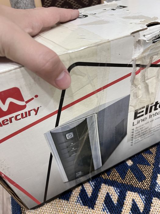 Продам бесперебойник Mercury Elite 600 Pro
