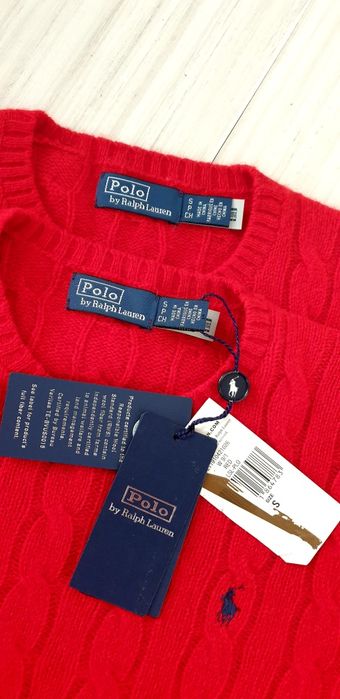 POLO Ralph Lauren Cable Wool  Knit  S  НОВО ОРИГИНАЛ 2броя  Дамски Пул