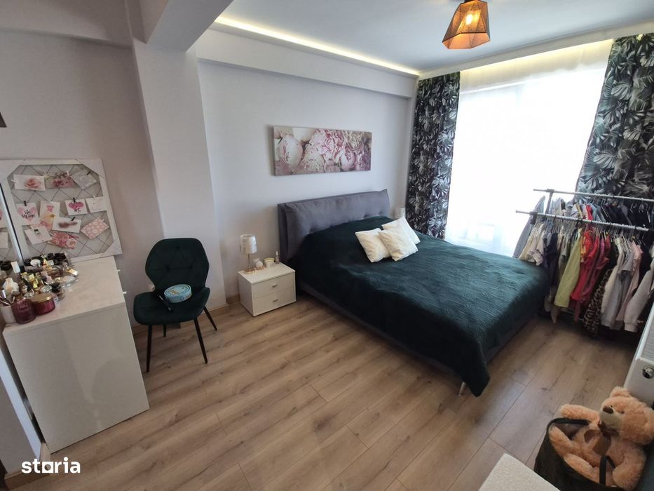 Apartament modern/ 2camere/ bloc nou/ balcon 12mp/ zona Terra