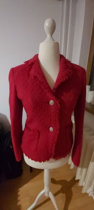 Sacou din lana, Rosu