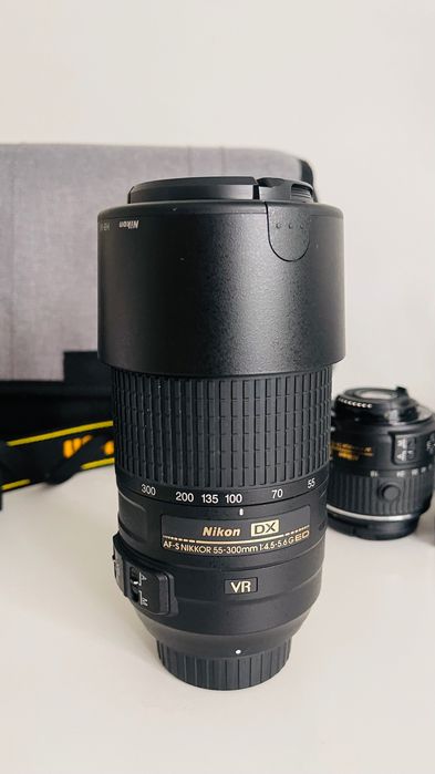 Nikon D5200 DSLR + 2 obiective VR | foarte puțin folosit