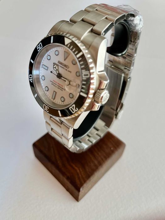 Часовник Yachtmaster White (Seiko mod)