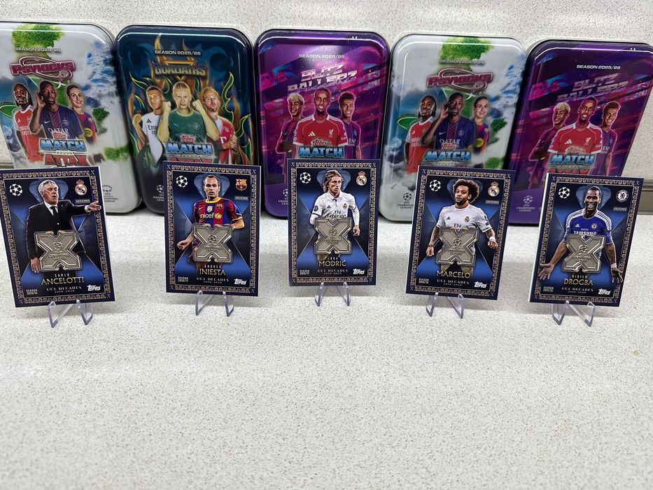 Match Attax Extra футболни картички
