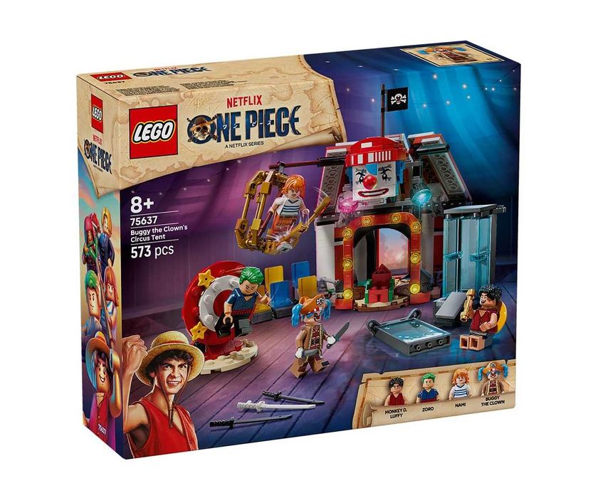 Нови Lego One Piece - Колиба в Windmill Village/Buggy the Clown/Корабът Going Merry