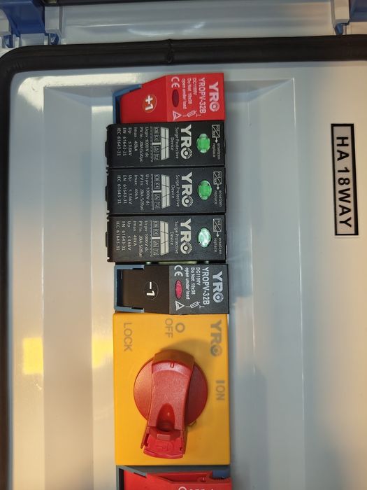 Tablouri de curent continuu pentru Panouri fotovoltaic