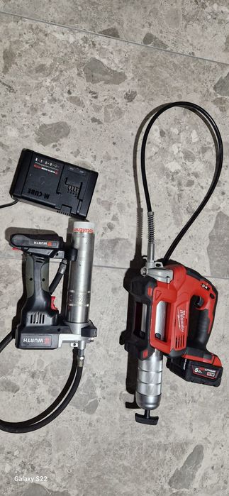 Milwaukee,Wurth gresor pe acumulator