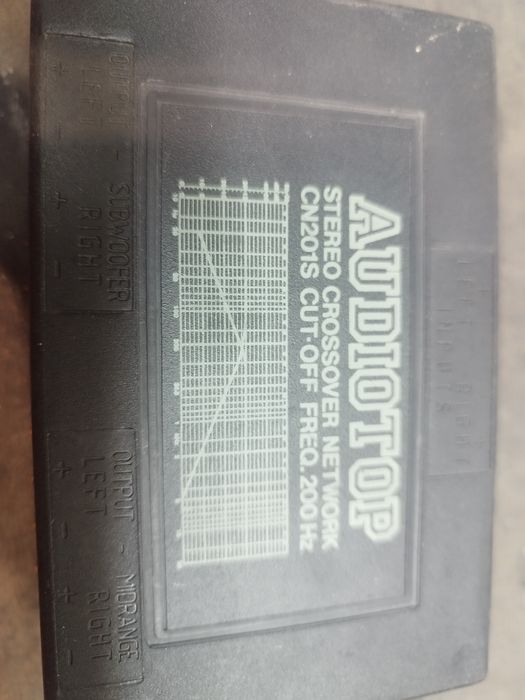 Filtru audio crossover 4 canale