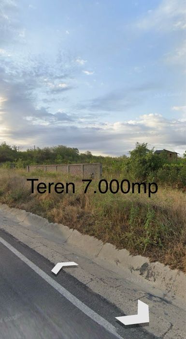 Teren 7.000mp de inchirat E70 Carcea .