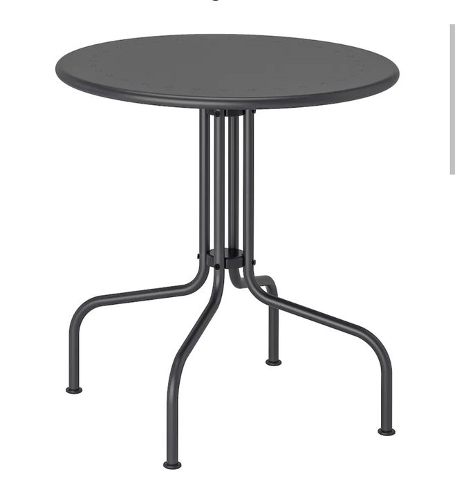masa ikea rotunda metalica
