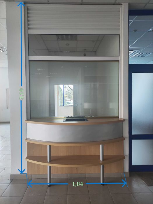 Оборудване за Обменно бюро, банкови каси, парични салони бр.стъкла