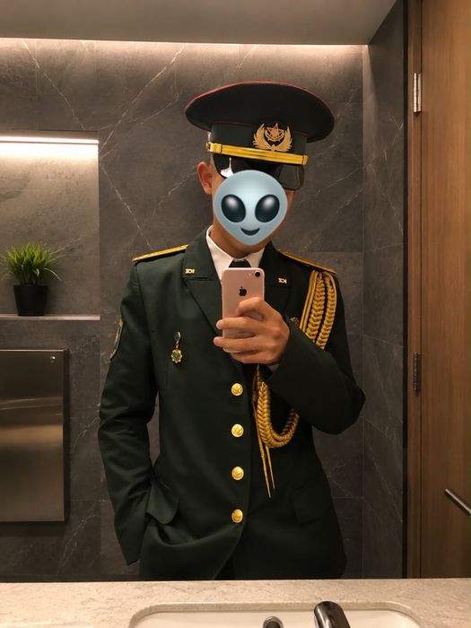 Ұлттық Ұлан парадный форма