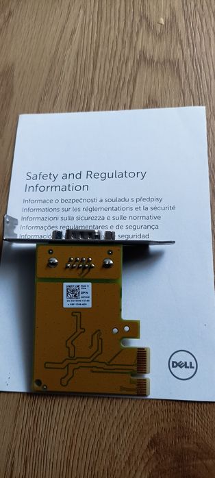 Dell Sunix SER6427A RS-232 Serial Port PCIe Interface low profile sff