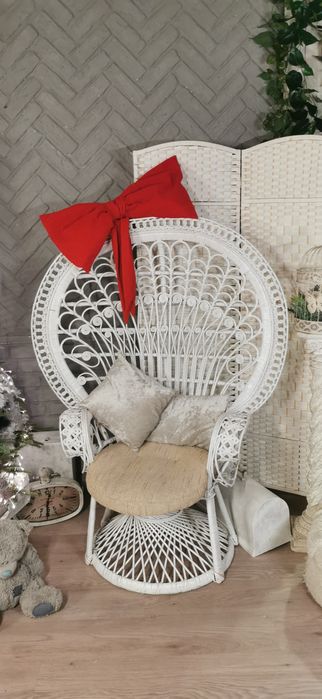 Кресло "Павлин" натуральный ротанг (в сообщения)