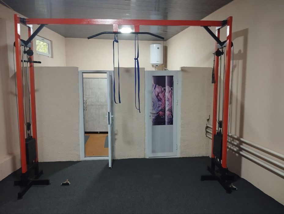 Trinajorni zal gantel kachka zali sport zal fitnis zal