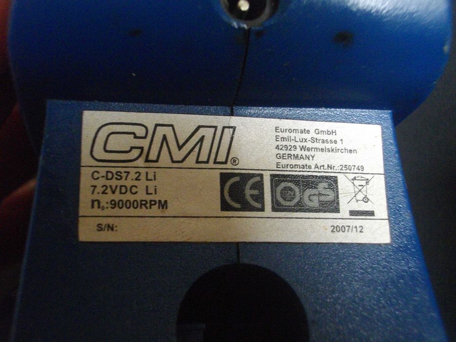 350W/220W/180W Makita METABO AEG CMI Li-ion 7,2V Япон/Герм Виброшлайф