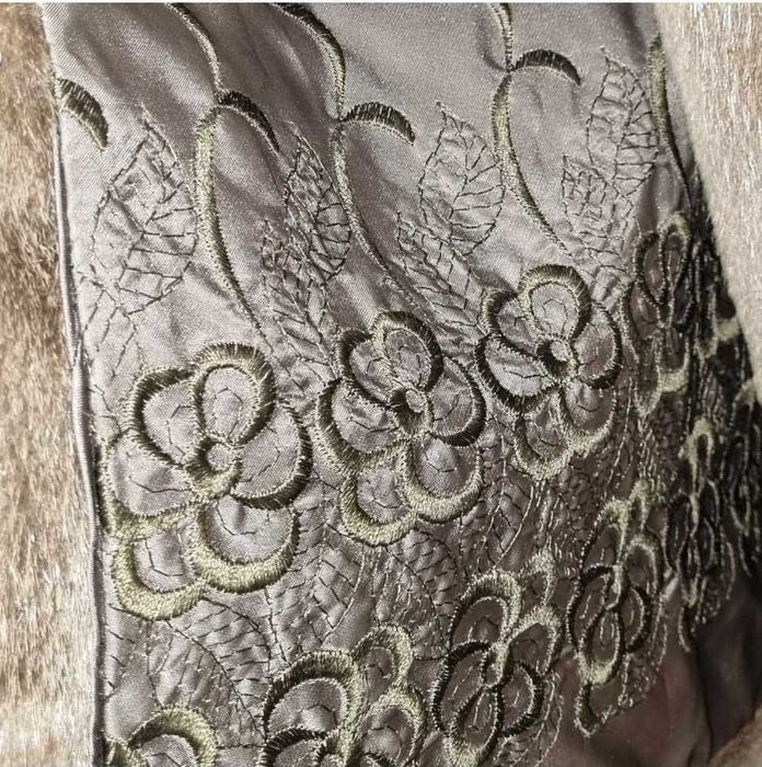 Haina din blana naturala de castor S/M/L/oversize (nu vizon)