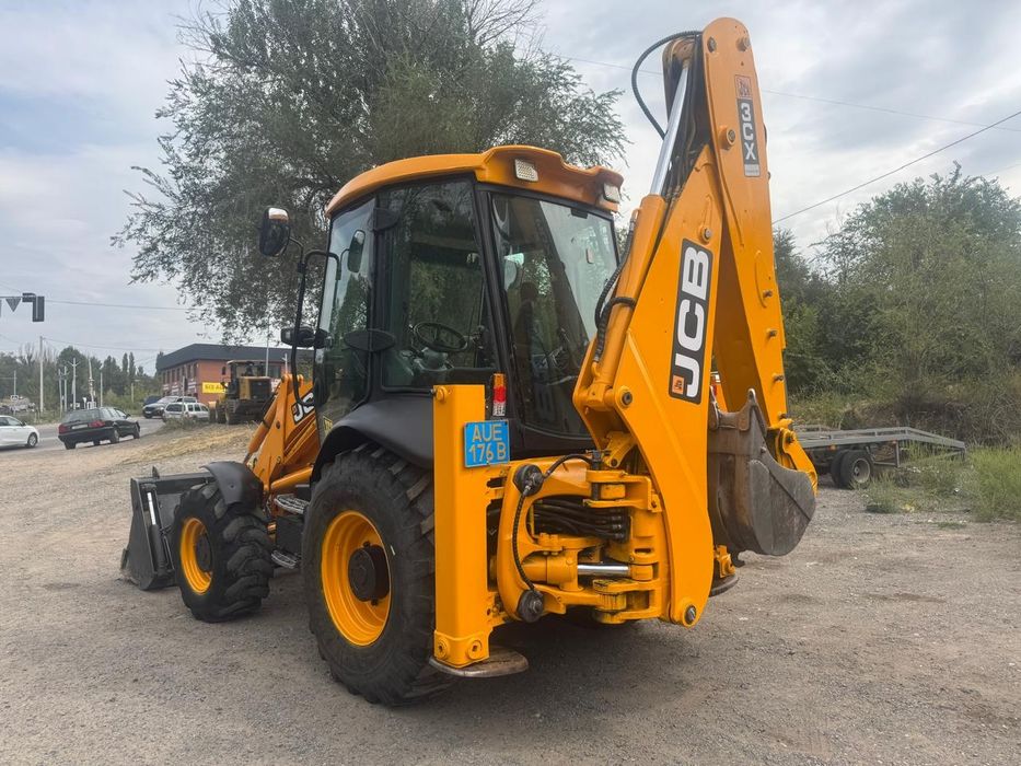 3в1 Экскаватор-погрузчик чистка снега