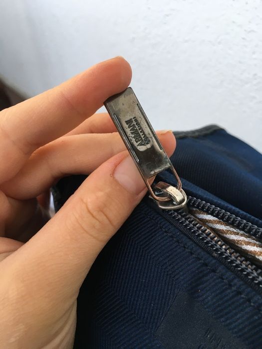 Armani Collezione, ретро мъжка  чанта презрамо