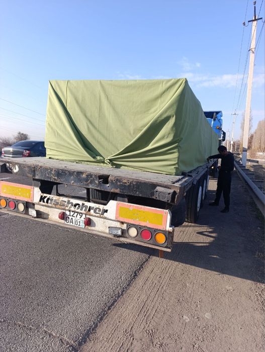 Тент для грузовых автомобилей из брезента