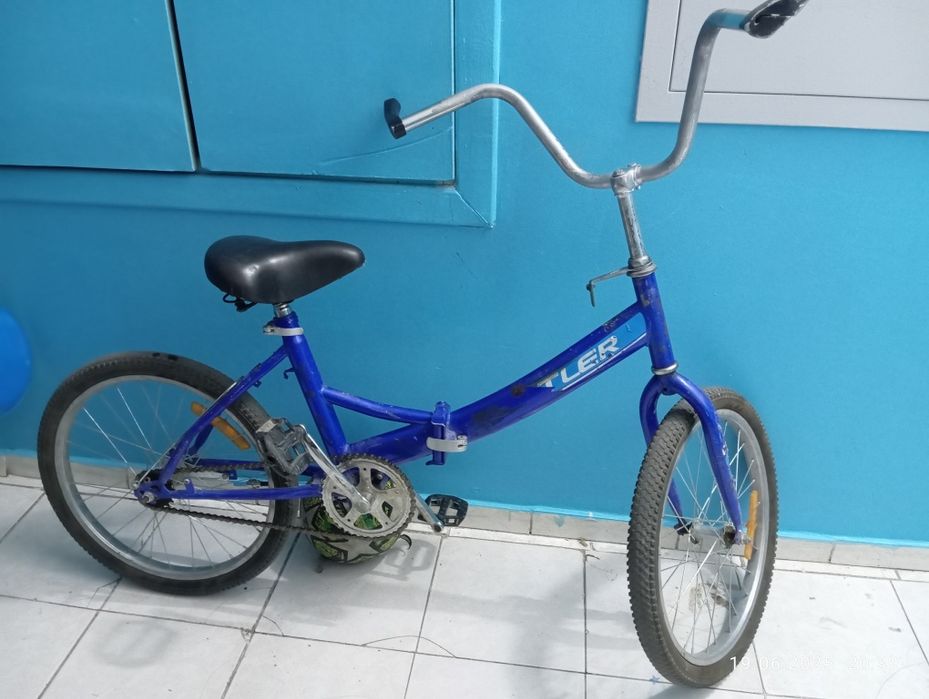 Велосипед очень удобный складной