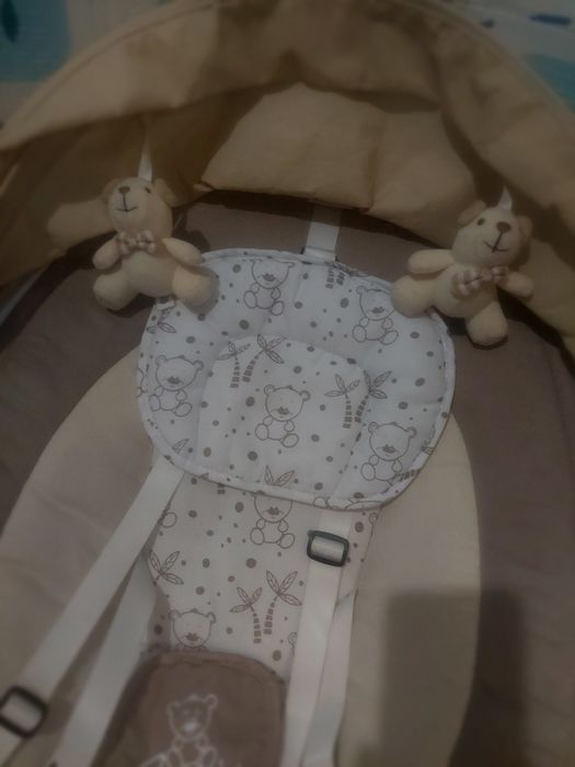 Електрическа люлка за бебе  Chipolino capriz