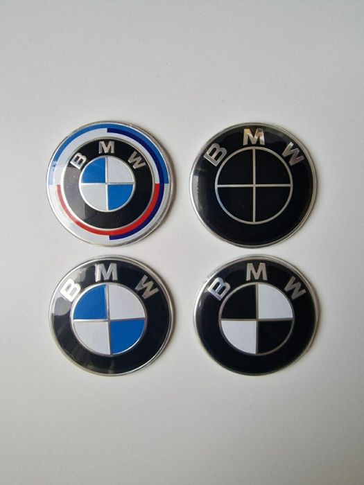 Emblema BMW capota/portbagaj/haion 82 mm 74mm