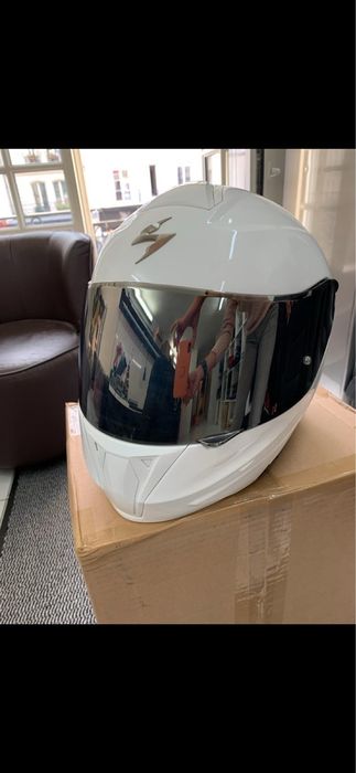 Casca moto modulara