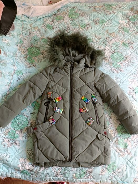 Куртка зимняя девичья