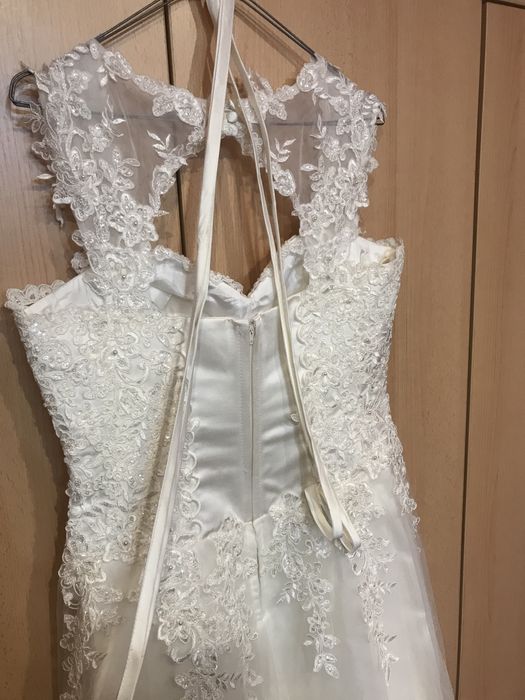 Rochie mireasa o singura purtare