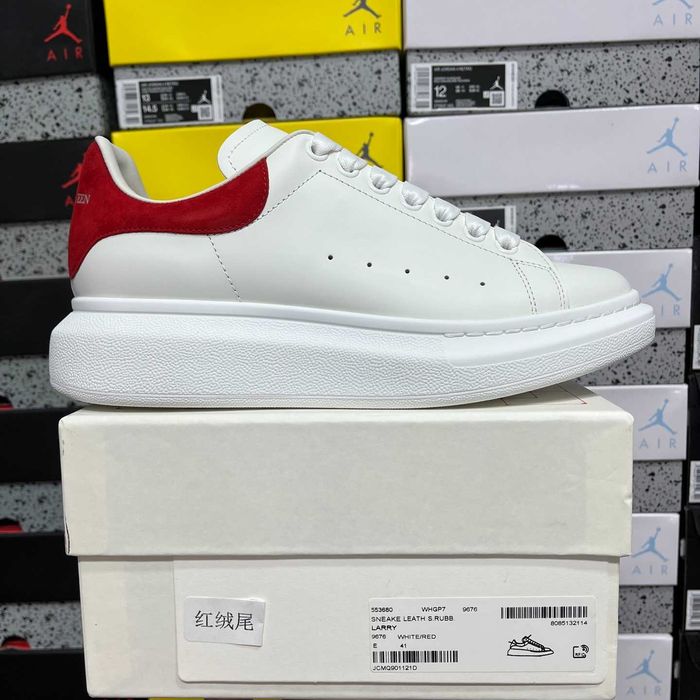 Alexander McQueen Red Suede Edition