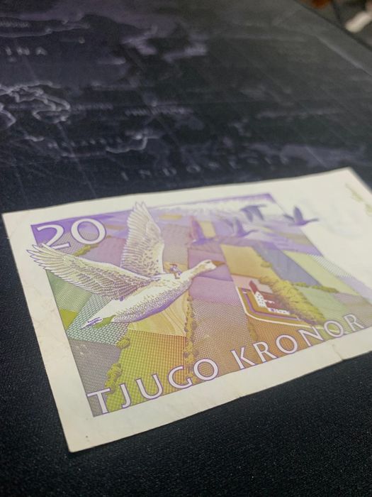 Vand bancnota suedeza