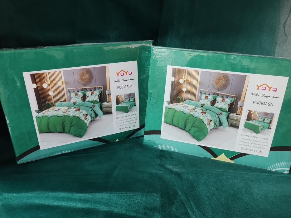 Lenjerii de pat 4 piese