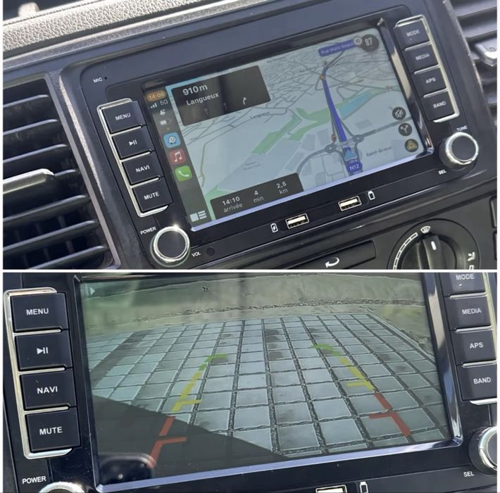 Navigatie Carplay 4GB / 64GB Volkswagen VW Passat b6 b7 Golf CC Jetta
