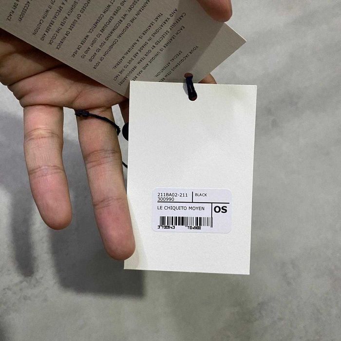 Geanta Jacquemus Le Chiquito Neagra din Piele Naturala