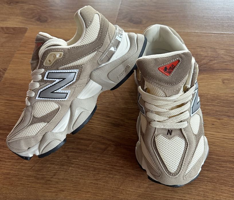 New Balance 9060 бежево с кафяво