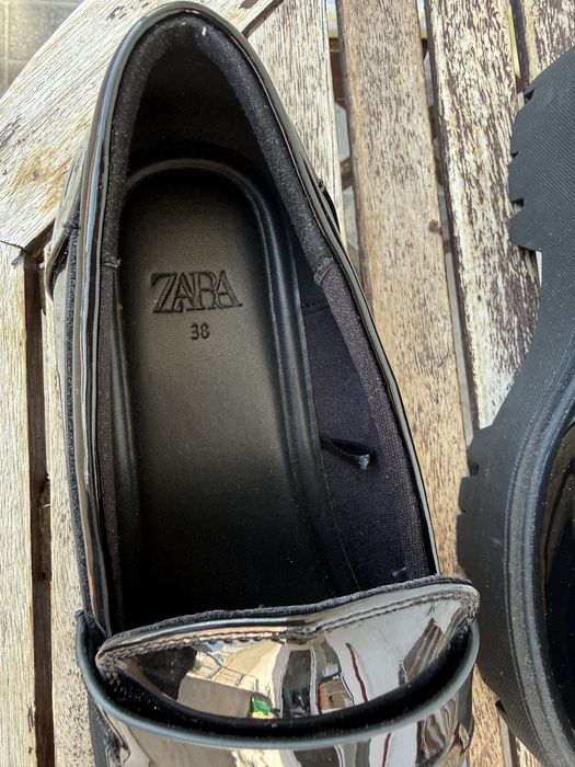 Zara лачени  лоуфрти