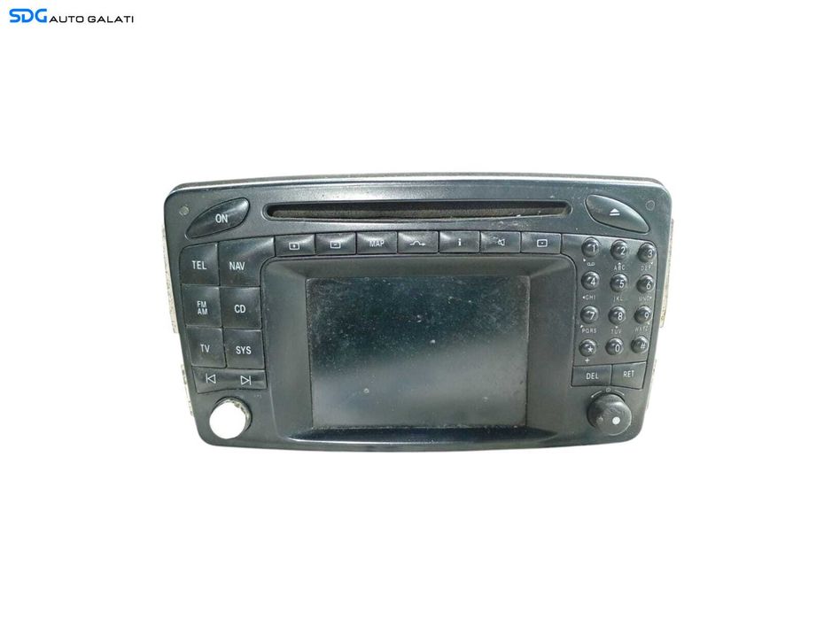 Unitate Radio Navigatie Navi GPS Mercedes Clasa C Class W203 2001 - 2007 Cod A2038275242 [LC0842]