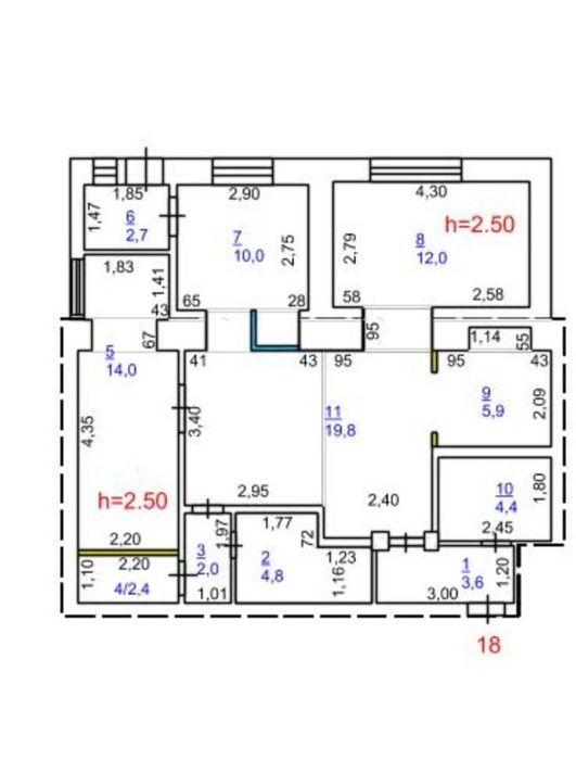 Продам квартиру Естая 44/1
