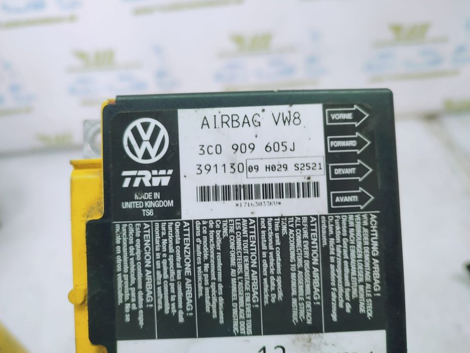 Calculator airbag 3c0909605j Volkswagen VW Passat B6  [din 2005 pana  2010]
