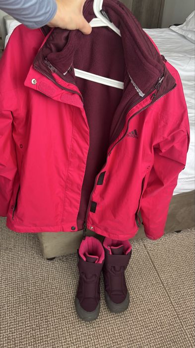 Дамско или детско ски яке Adidas 10к и апрески 37/38