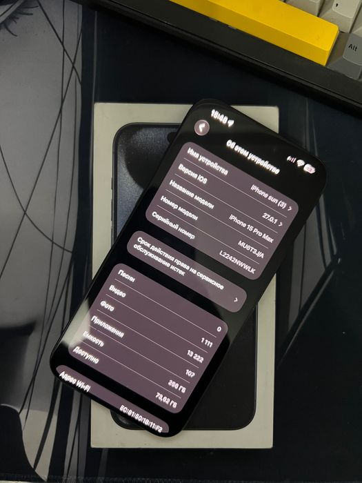Продам айфон 15 про макс Iphone 15 pro max