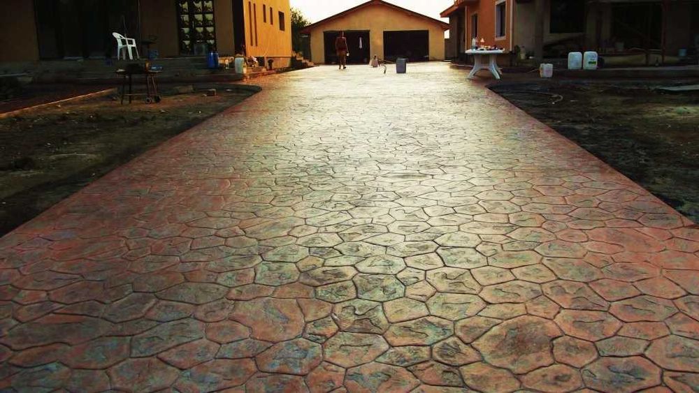 Щампован бетон , Шлайфан бетон  Д и К консулт