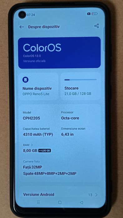 Telefon OPOP Reno5 Lite