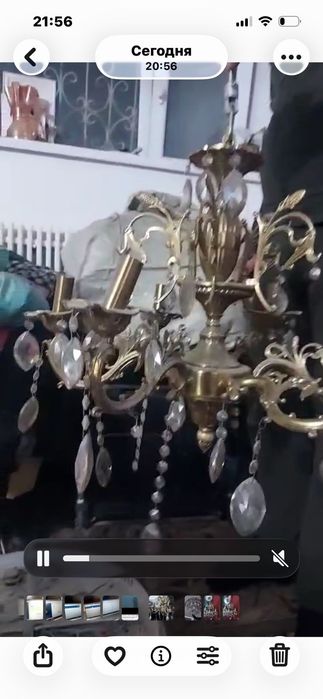 люстры 2 шт за 5000 тысяч тенге