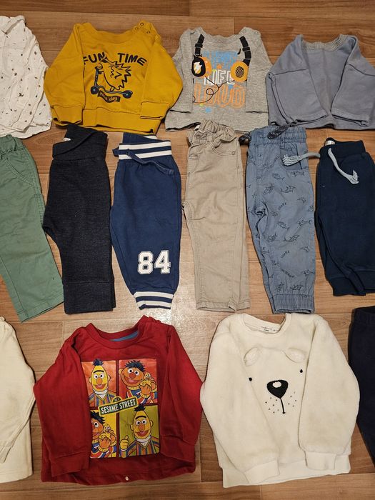 Пакет одежды для мальчика размер 74-80