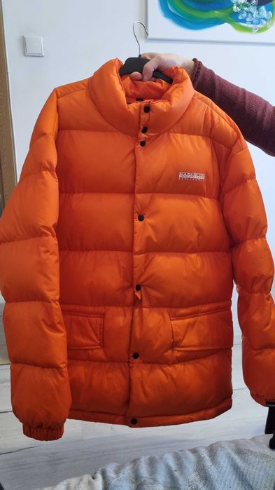 Jachetă căptușită Napapijri Ari de culoare portocalie