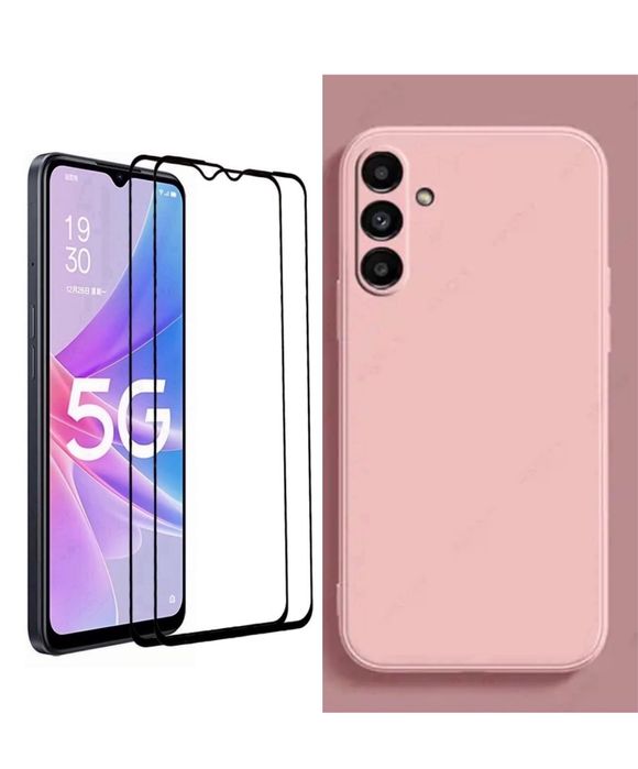 Samsung A21s/A23/A25/A33/A35/A36 Husa Premium Catifea + Folie Sticla