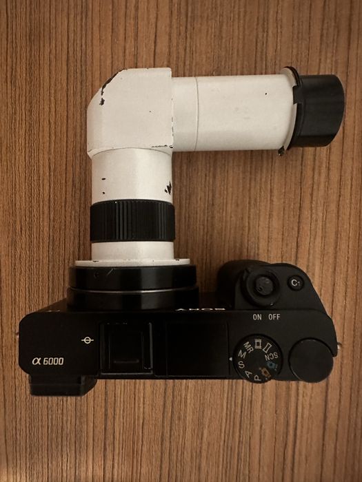 Vand adaptor mirrorless microscop