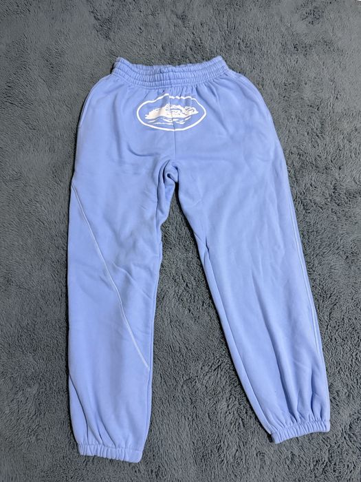 Pantaloni corteiz baby blue