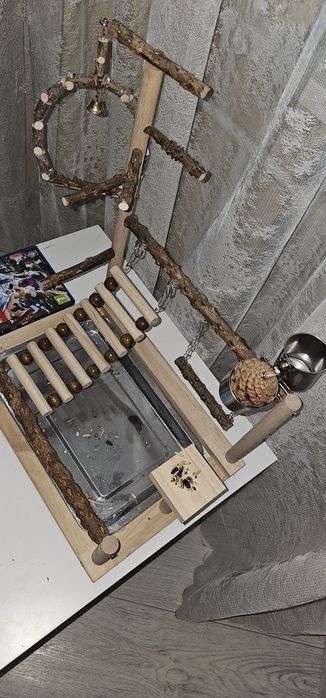 Игровой комплекс для попугаев